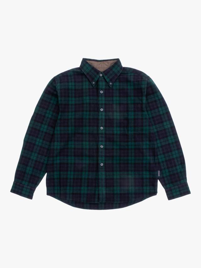 

Хлопковая рубашка Regular Fit в клетку с подкладкой Pendleton, Black Watch