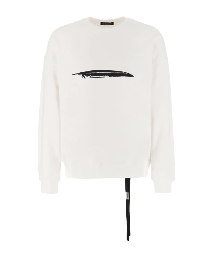 

Толстовка в стиле кэжуал Ann Demeulemeester, белый