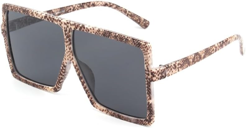 

Модные солнцезащитные очки большого размера в стиле ретро с градиентным переходом цвета и крупной оправой для женщин, цельная конструкция, многослойные прозрачные линзы KTUCN, C13 Snake Gray