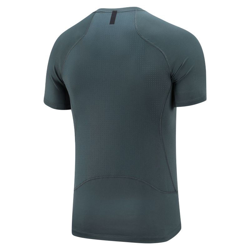 Футболка для тренировок Dri Fit PRO мужская Nike, зеленый/черный — фото 3