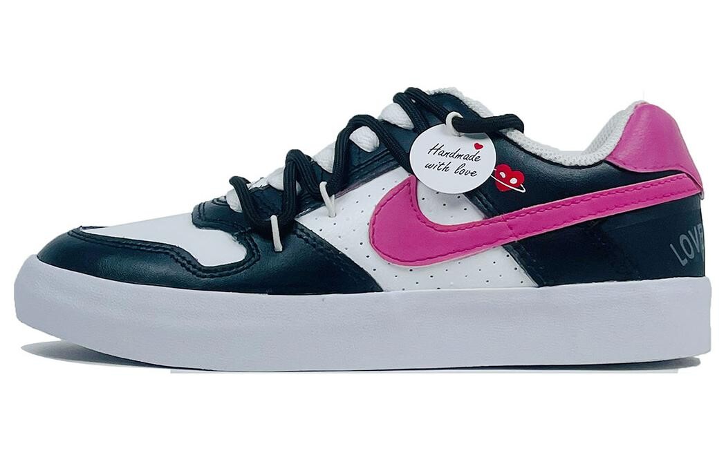 

Кроссовки Nike SB Delta Skateboarding Shoes Unisex Low-top Black/pink/white, черный