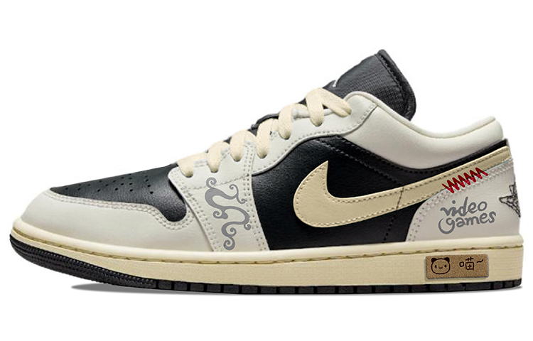 Jordan Air Jordan 1 винтажные баскетбольные кроссовки женские, Off-white