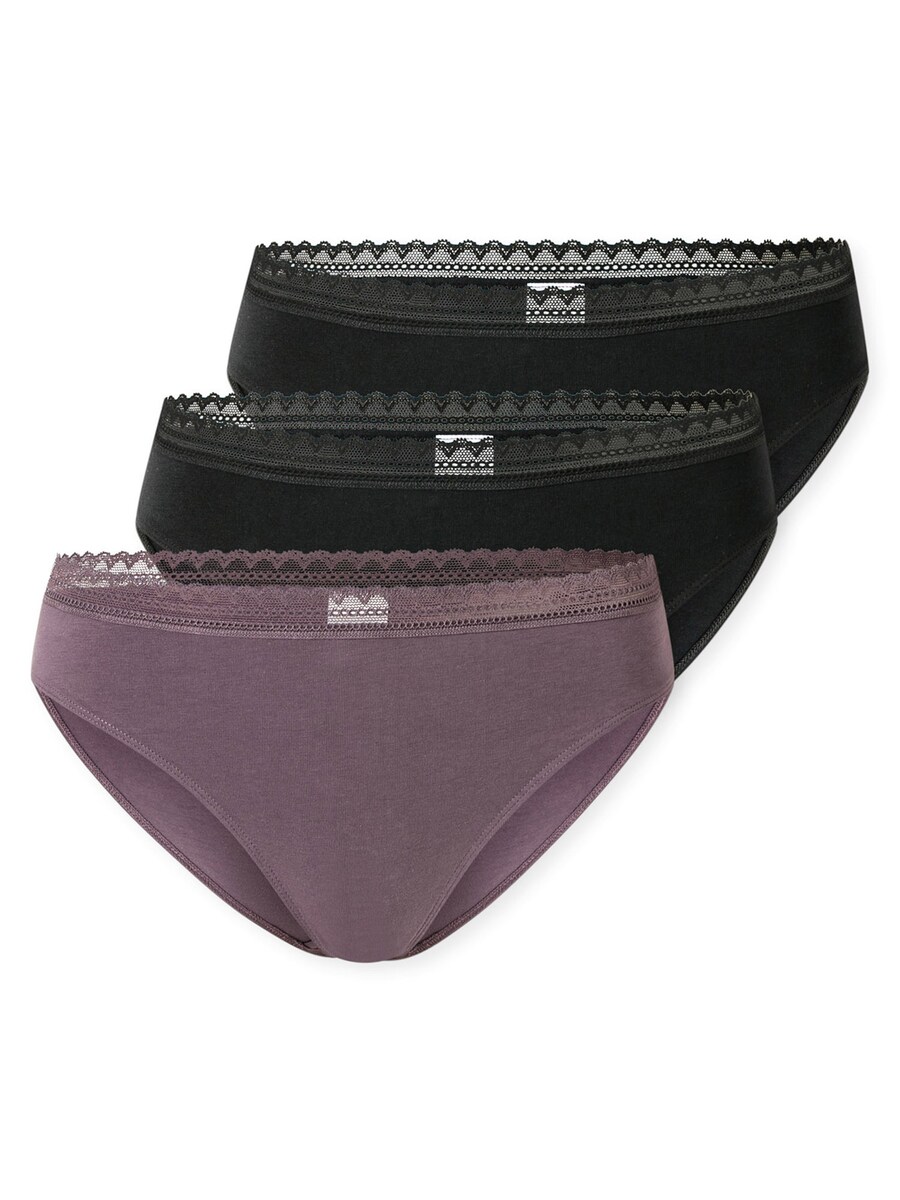 

Трусики SCHIESSER, цвет Purple/Black