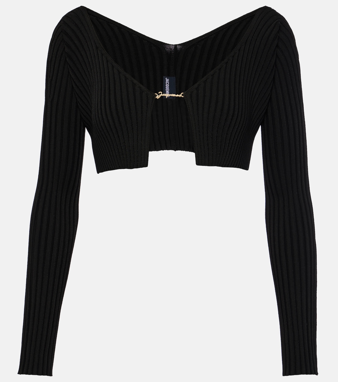 

Кардиган в рубчик La Maille Pralù Jacquemus, черный