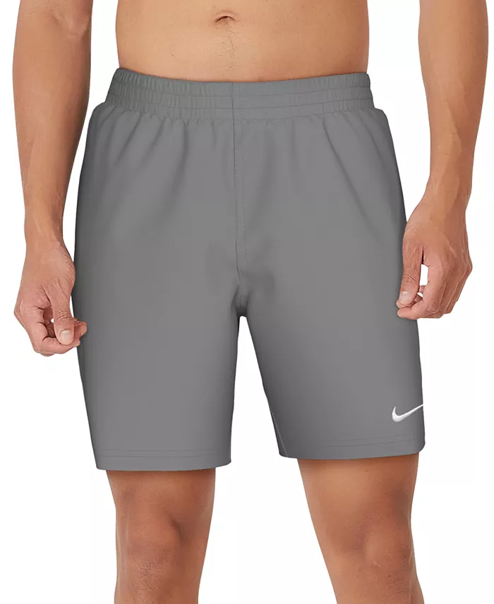 

Мужские плавки с логотипом Swoosh Nike, серый