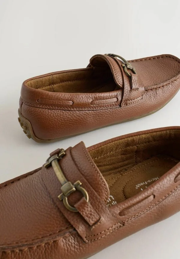 Мокасины Next, Tan Brown Leather Snaffle — фото 4
