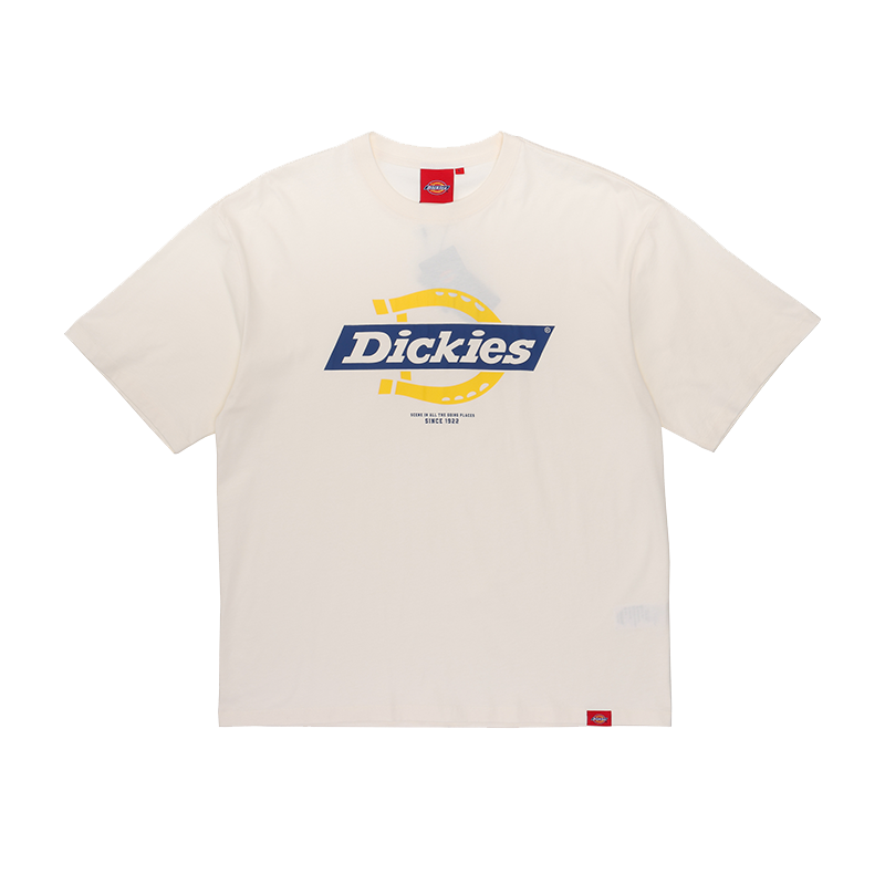 

Dickies Футболка с коротким рукавом, мужская, кремовая