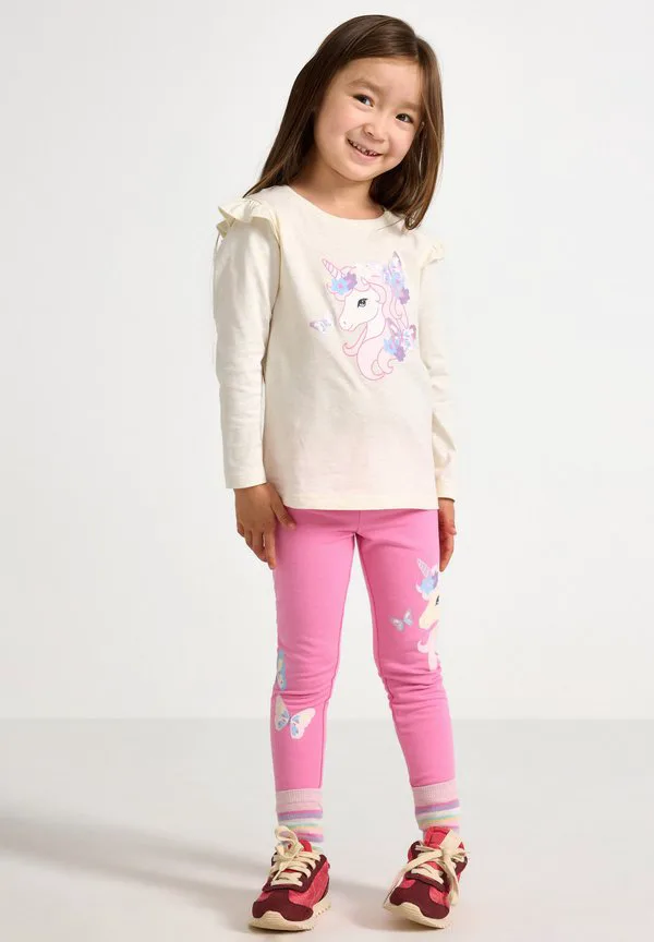 Леггинсы с единорогом Lindex, Pink