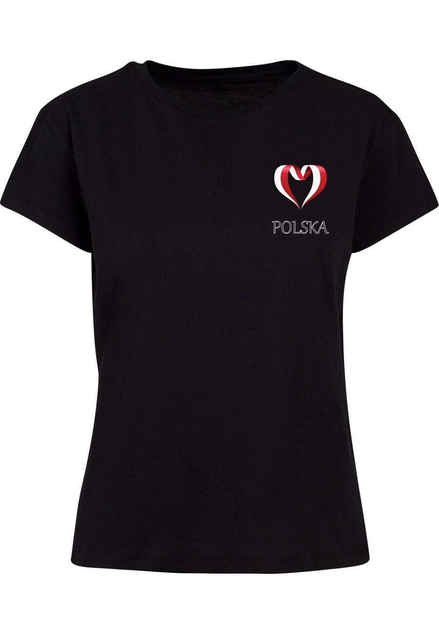 

Футболка Merchcode Shirt Football - Poland, черный