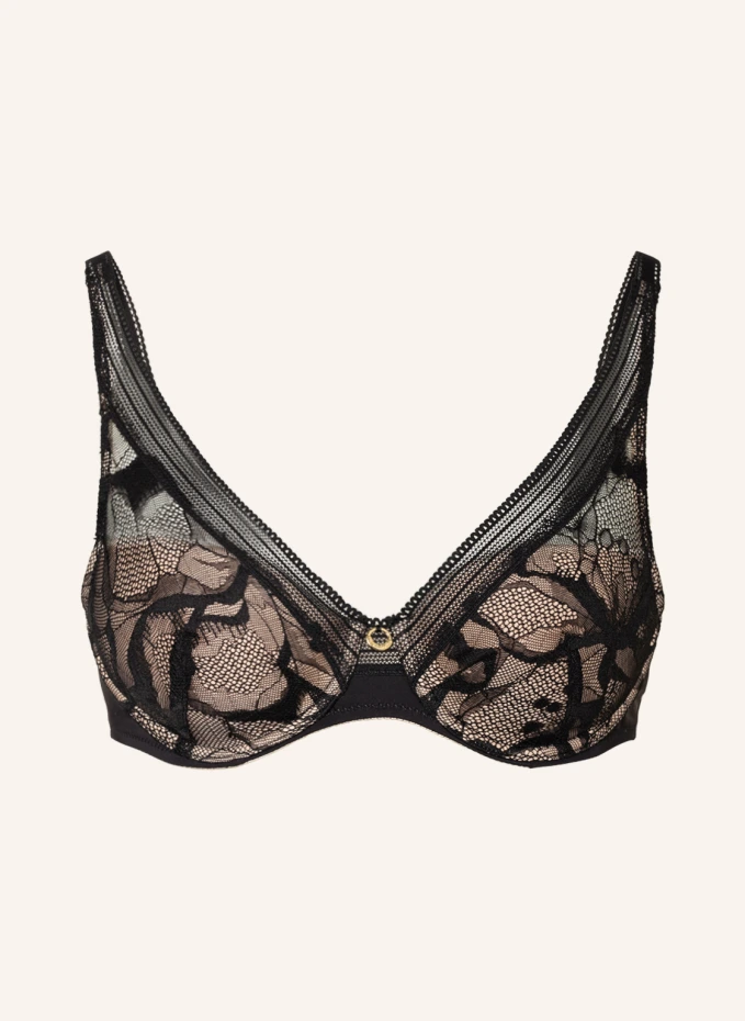 

Бюстгальтер с чашками true lace Chantelle, черный