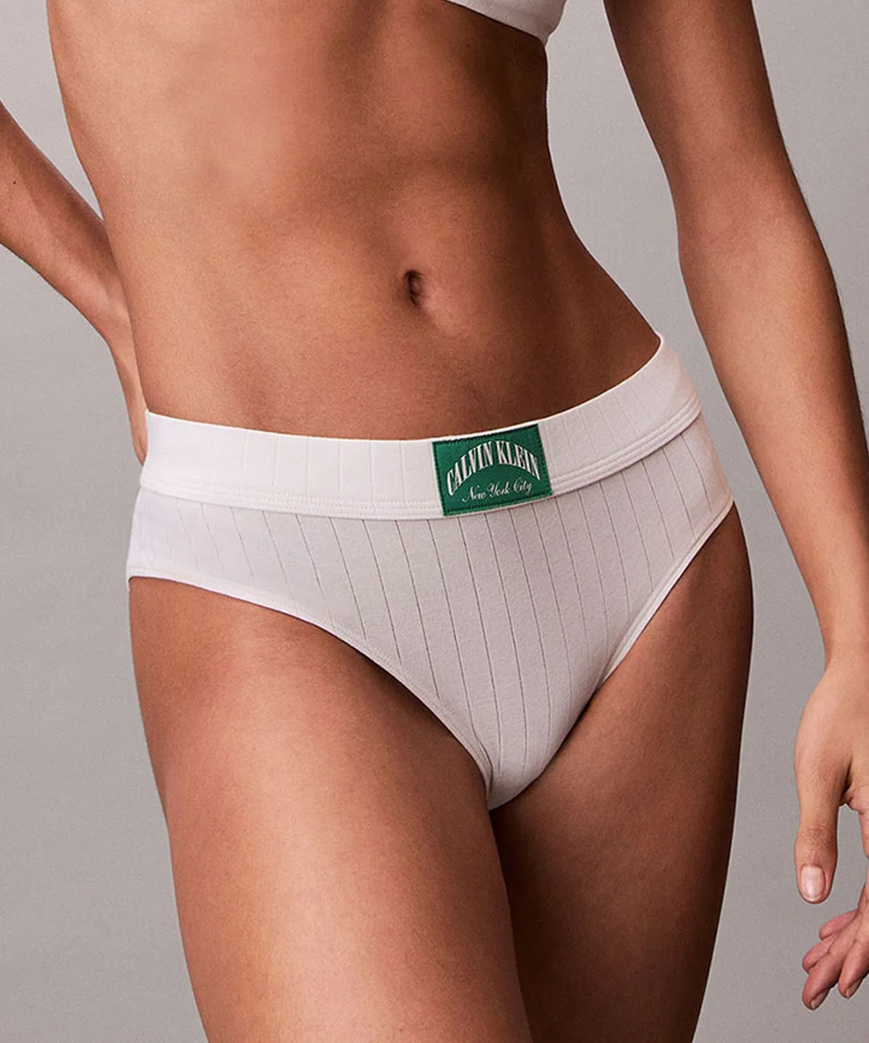 Бикини-шорты Heritage Classic Calvin Klein, оф-вайт