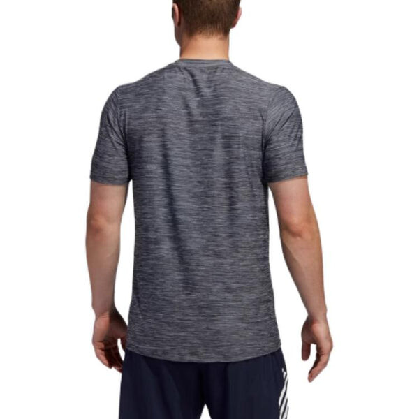 Футболка Adidas All Set Tee 'Black Melange', черный — фото 4
