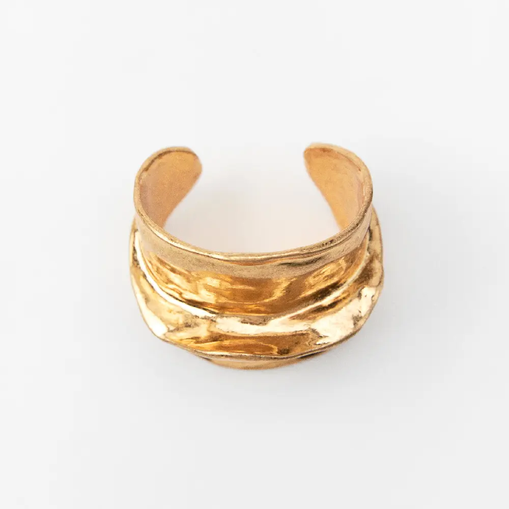 

Браслет Zara Twisted Cuff, золотой