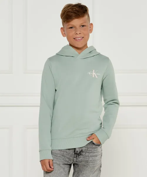 

Толстовка Regular fit Calvin Klein Jeans, зеленый