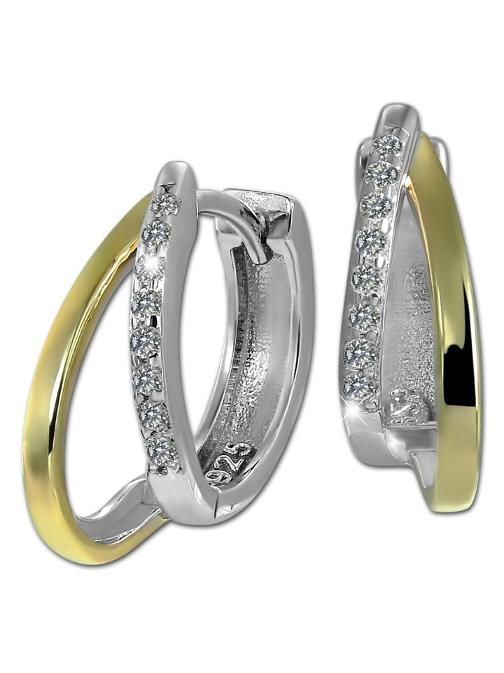 

SilberDream Серьги-кольца из серебра 925 пробы