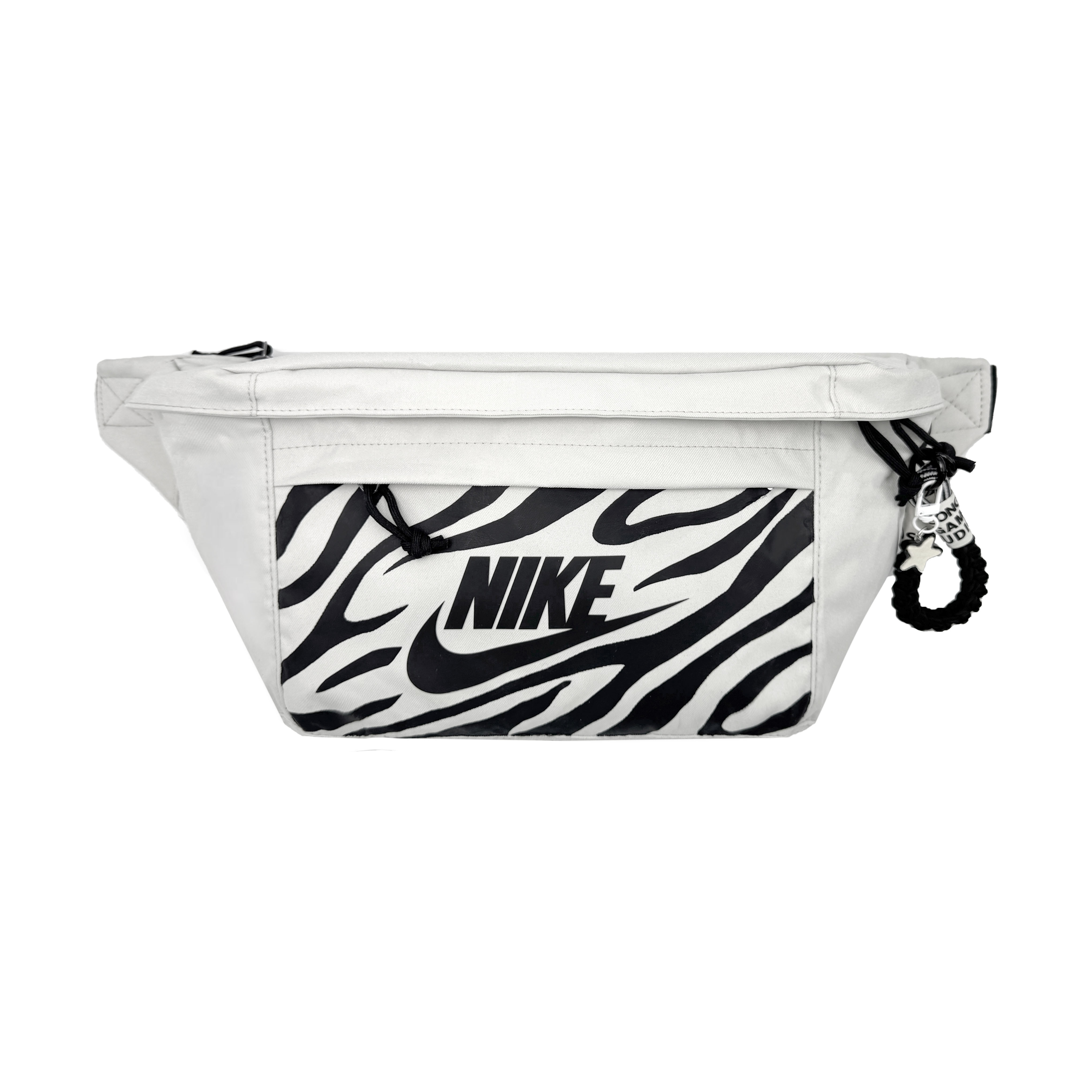 

Nike Тканевая поясная сумка унисекс белая, White