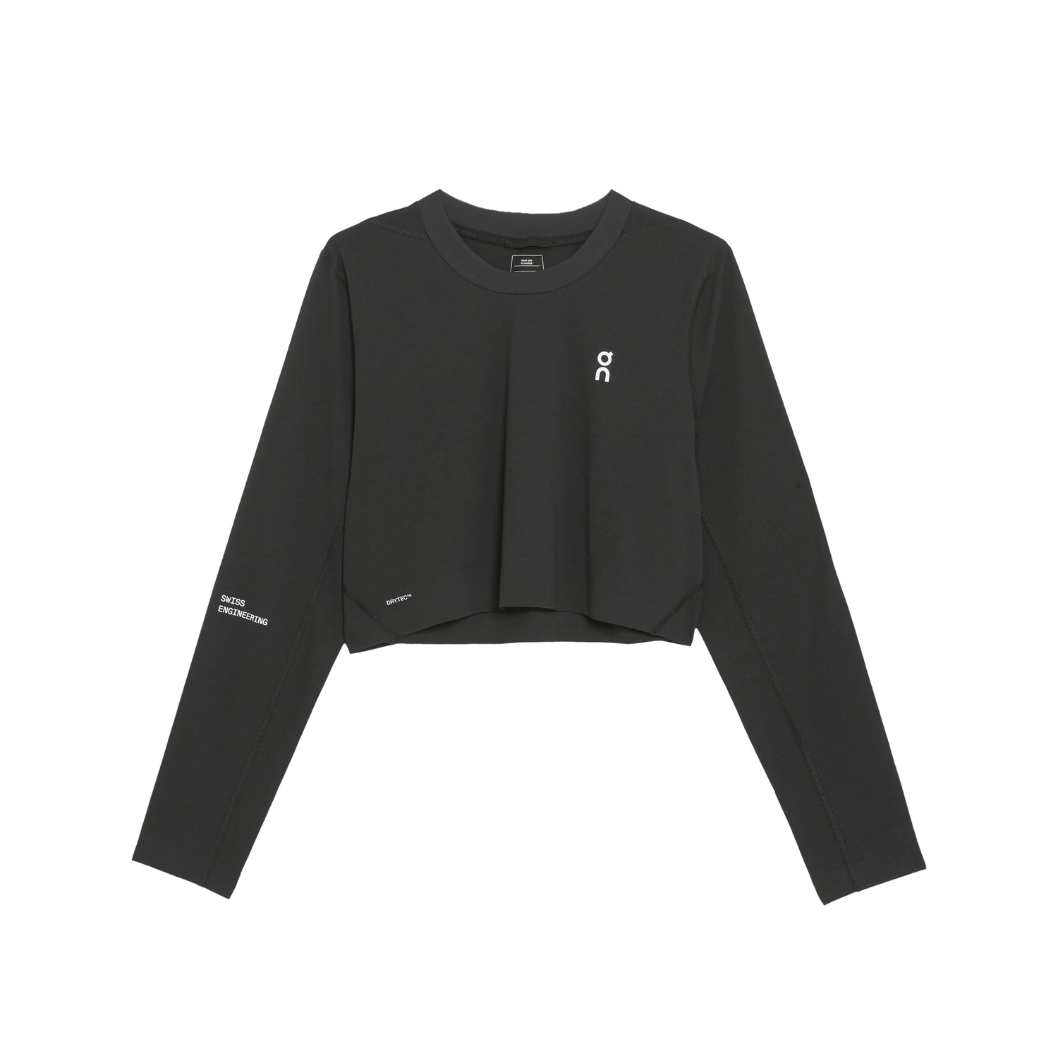 

Футболка для тренировок с длинными рукавами и принтом логотипа L On, черный