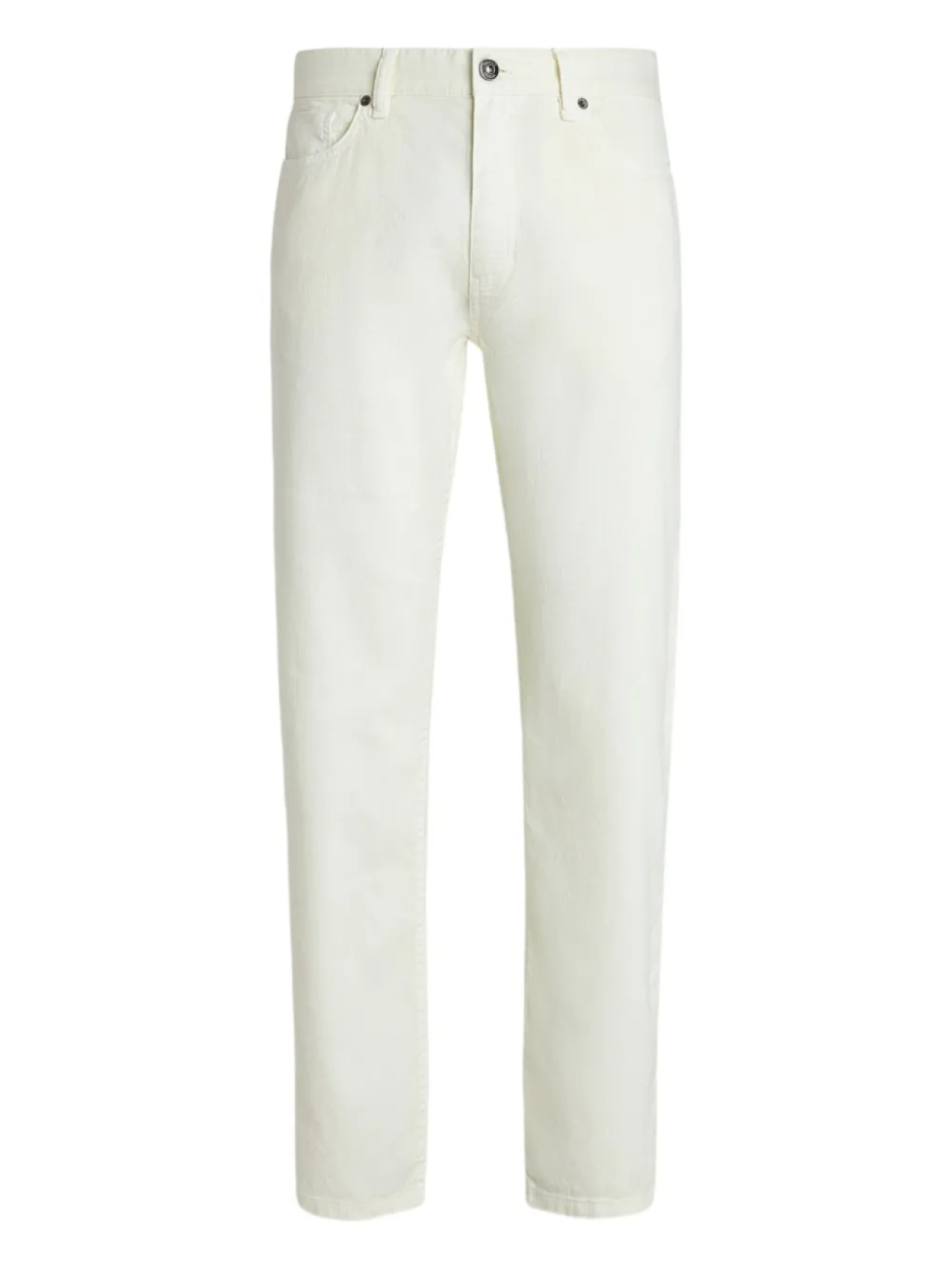 

Zegna джинсы из смесового льна, белый