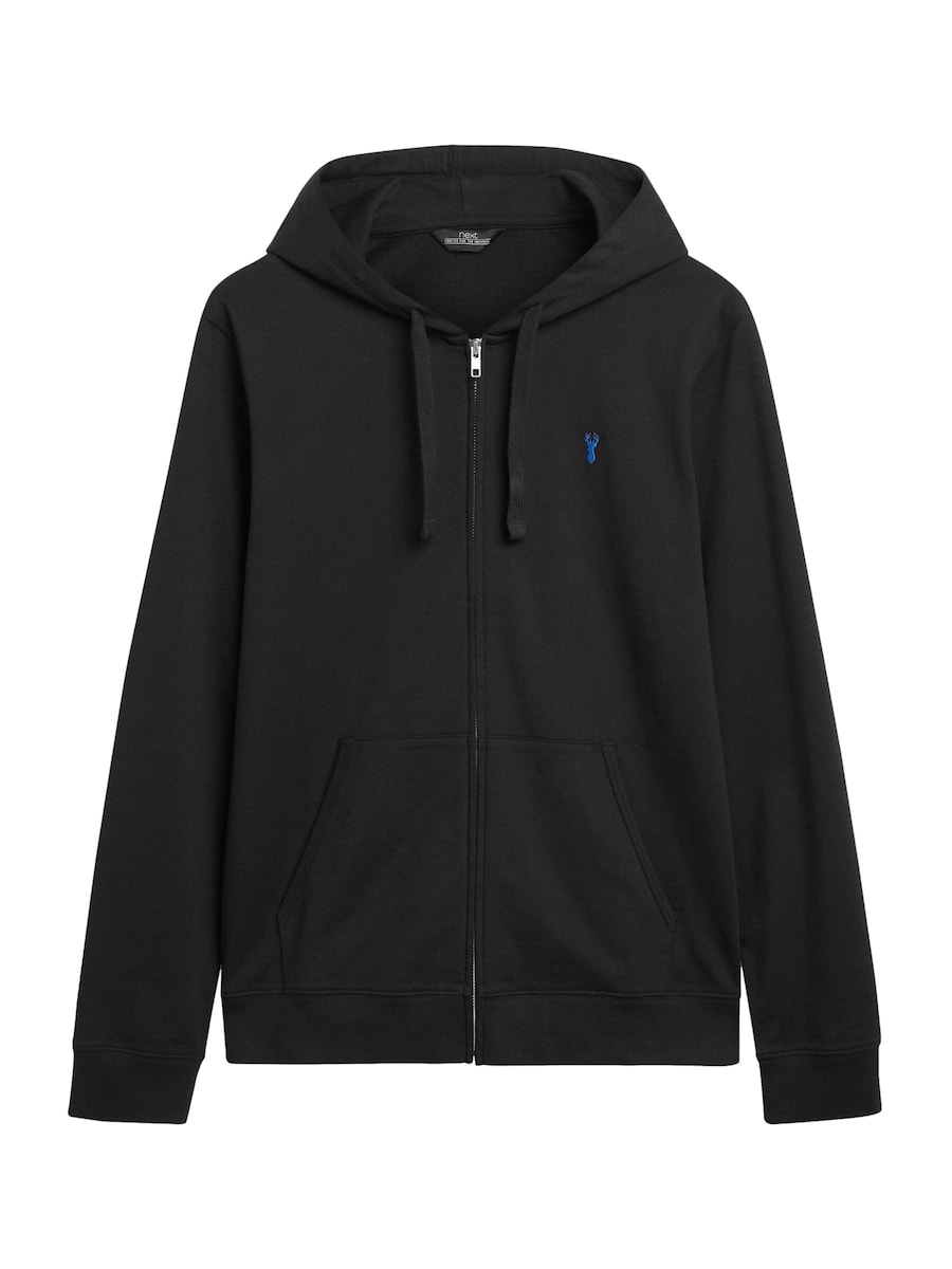 

Толстовка с капюшоном на молнии Next, черный