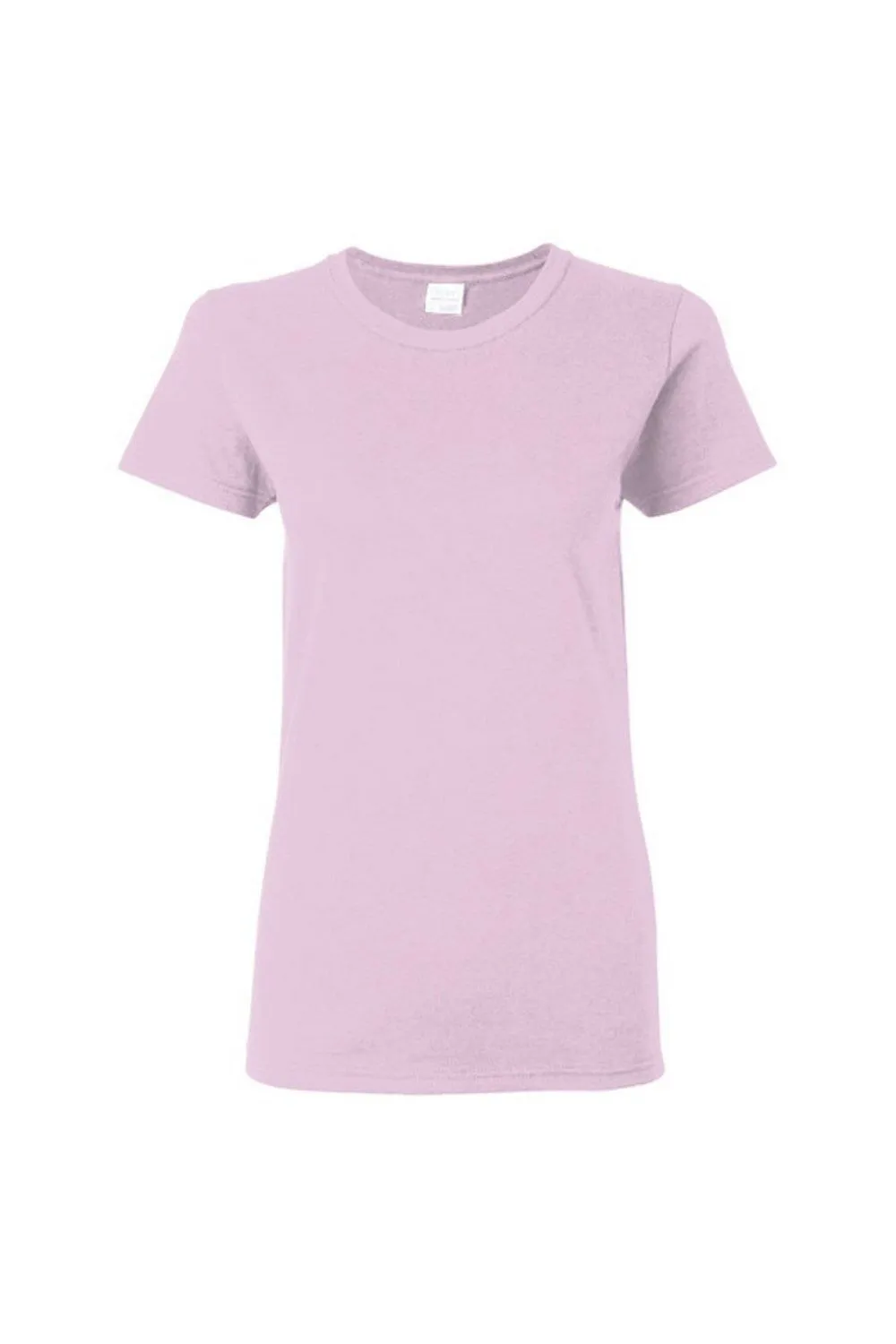 

Футболка Missy Fit из плотного хлопка с короткими рукавами Gildan, розовый