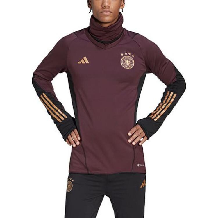 Толстовка мужская темно-бордовая Adidas, темно-бордовый — фото 2