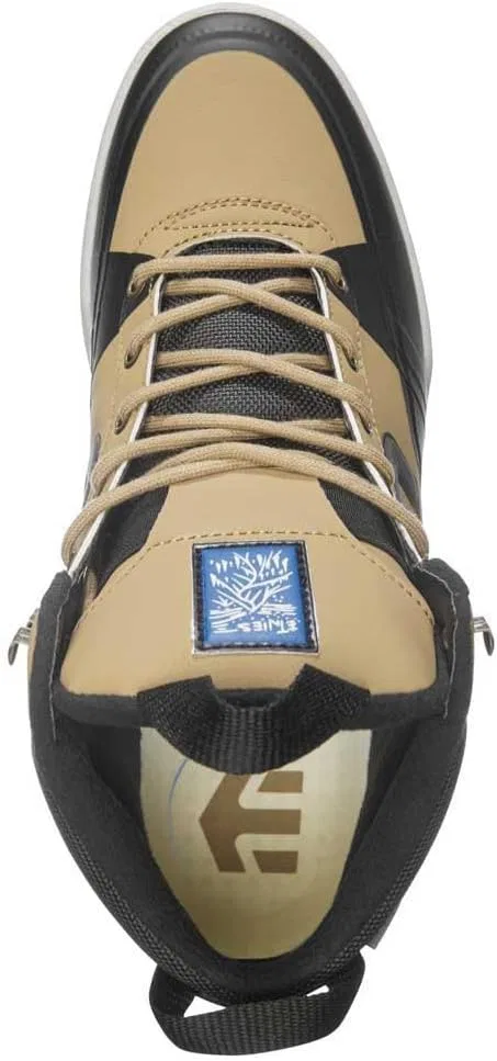 Мужские зимние скейтбордистские кроссовки Etnies Jermey Jones средней высоты, Brown Black — фото 3