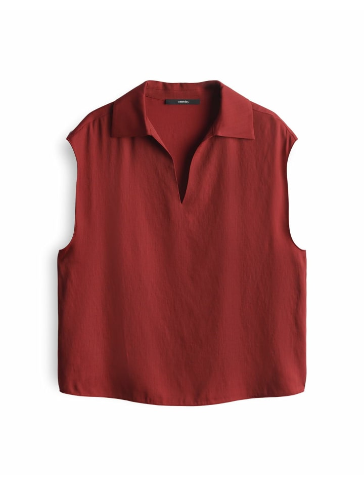 

Someday Женская блузка-рубашка красного цвета