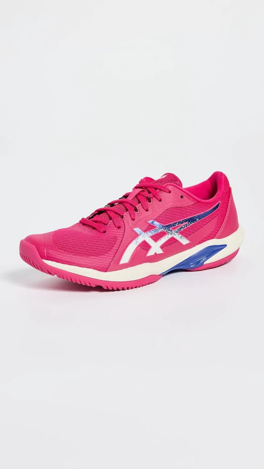 Кроссовки теннисные ASICS Solution Swift FF 2, Bright Rose/Dark Cobalt — фото 2