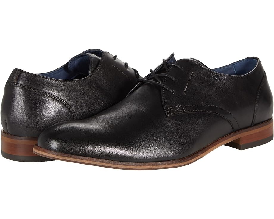 

Оксфорды Florsheim Flex Plain Toe, цвет Black Smooth Leather