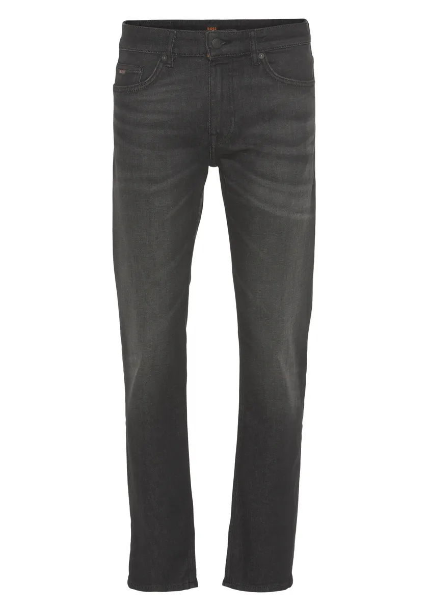 

Прямые джинсы BOSS ORANGE "Delaware BC-C" с кожаным значком BOSS, цвет 011 Charcoal