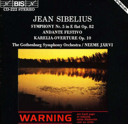

CD диск Sibelius / Jarvi / Gothenburg So: Symphony 5 / Andante Festivo