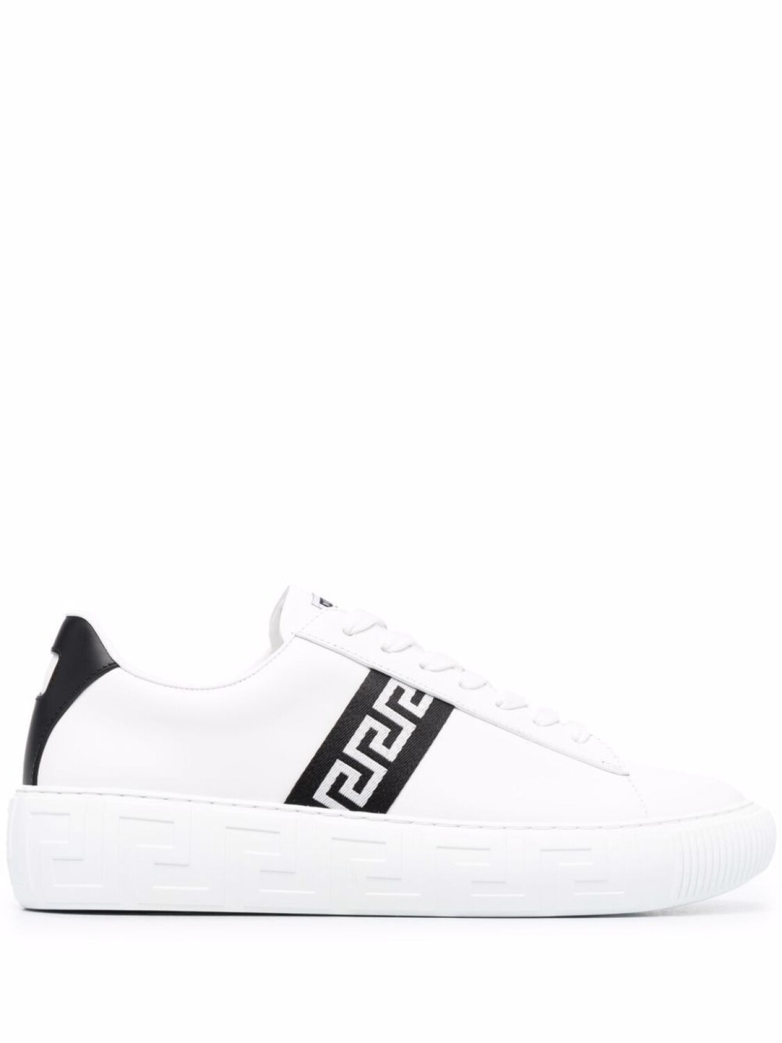 

Кроссовки Versace Patterned Greca, белый/черный
