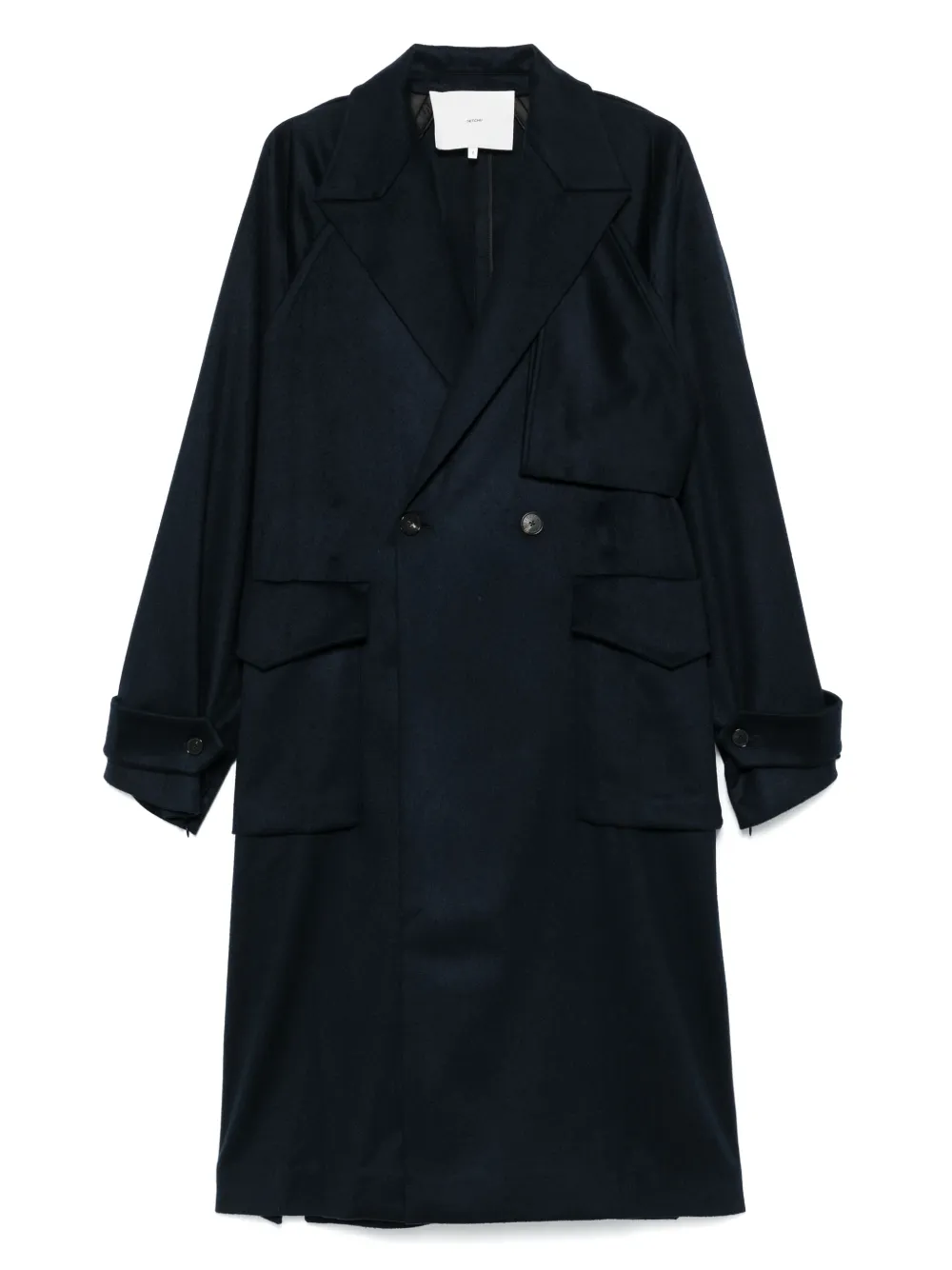 

Пальто с поясом Setchu, синий