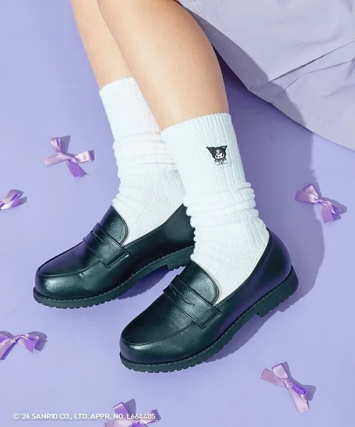 Носки chum x Куроミ, белые, 30 см