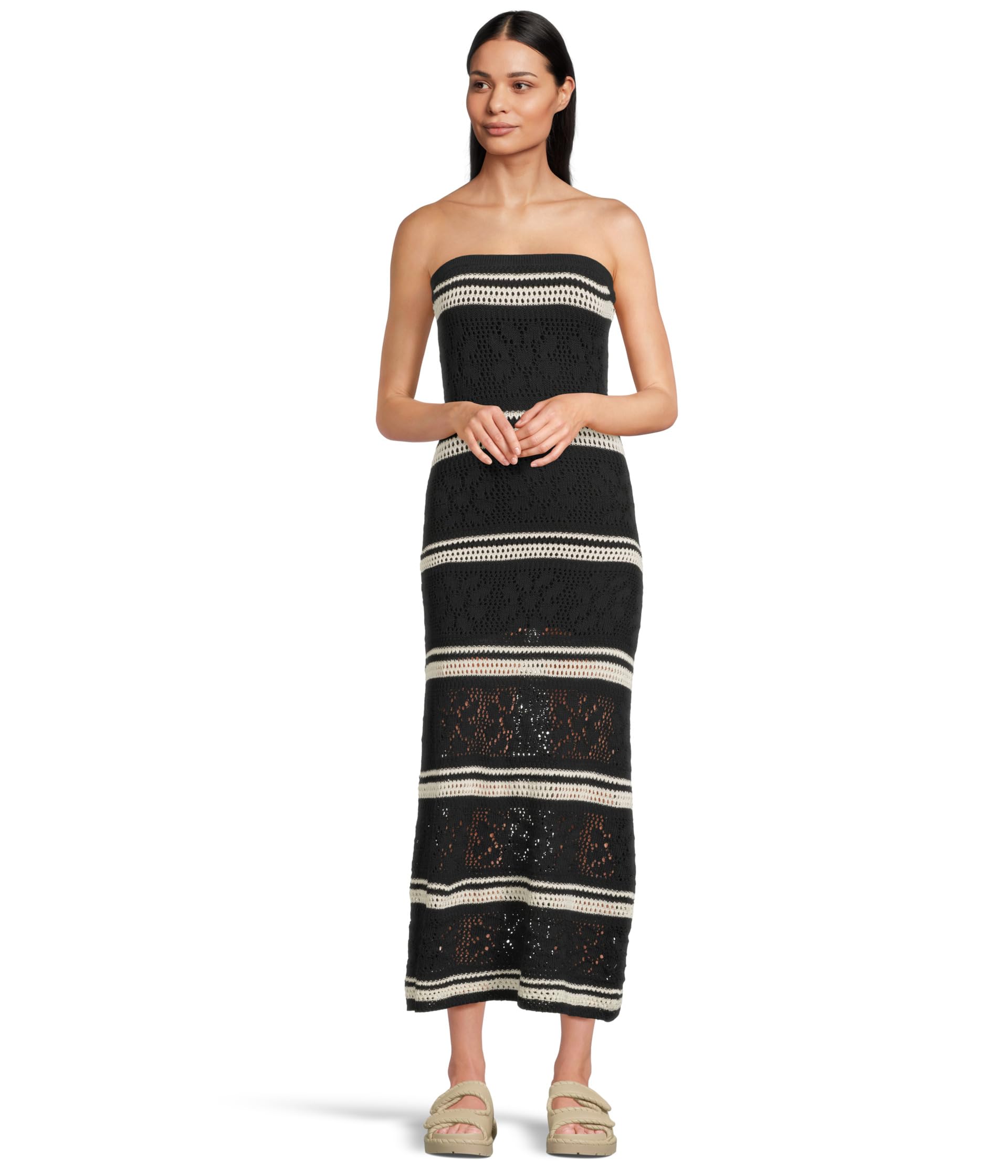 

Платье L*Space Rosalia Dress, цвет Black/Cream