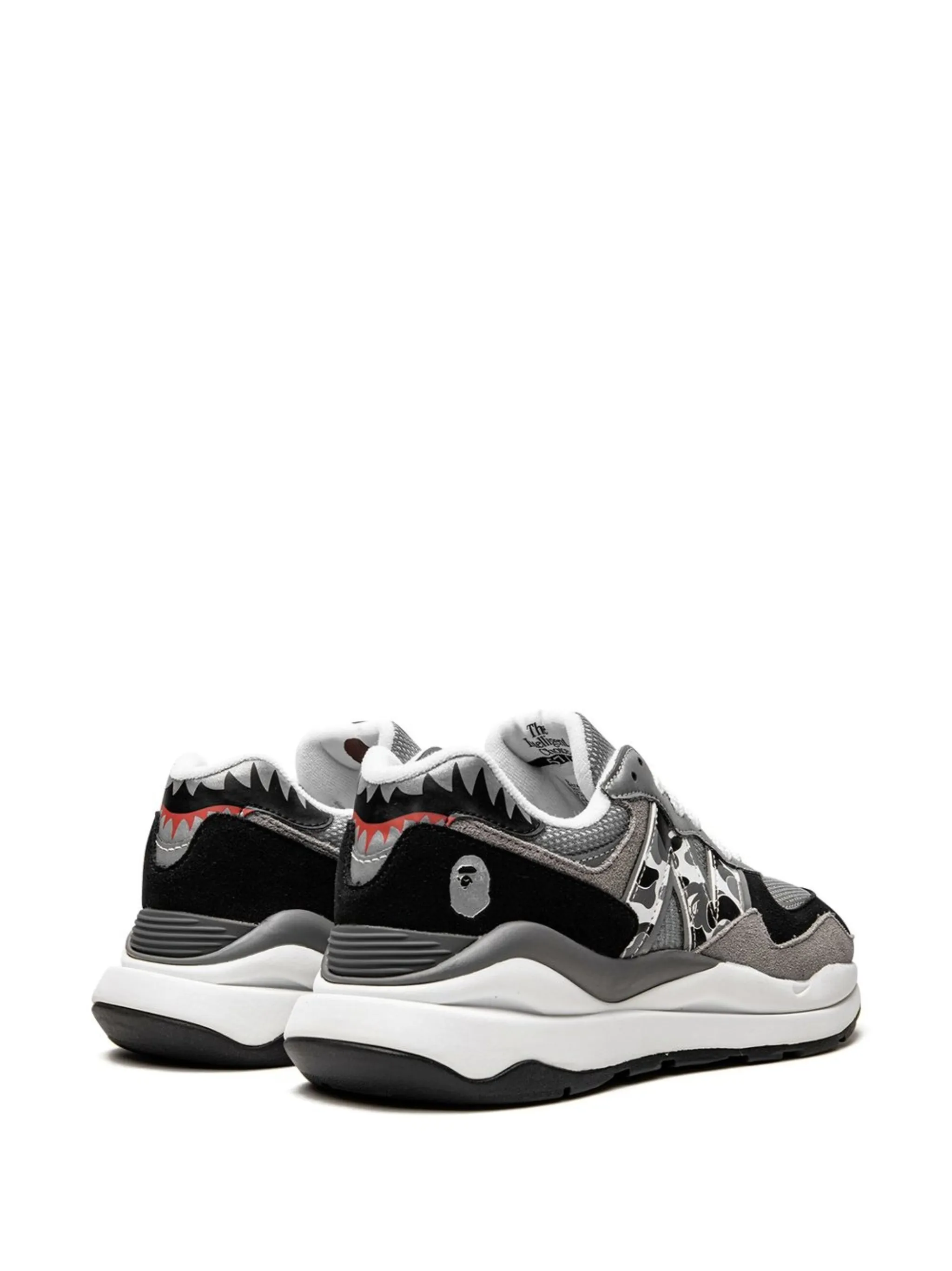 Кроссовки 57/40 из коллаборации с BAPE New Balance, серый — фото 3