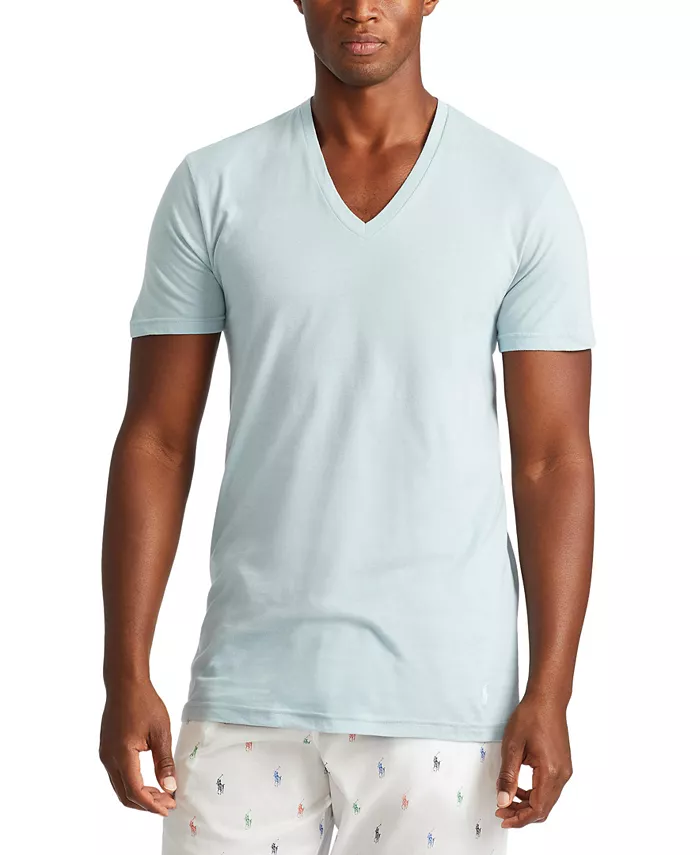 Мужские майки-борцовки классические, 3 шт Polo Ralph Lauren, мультиколор — фото 4