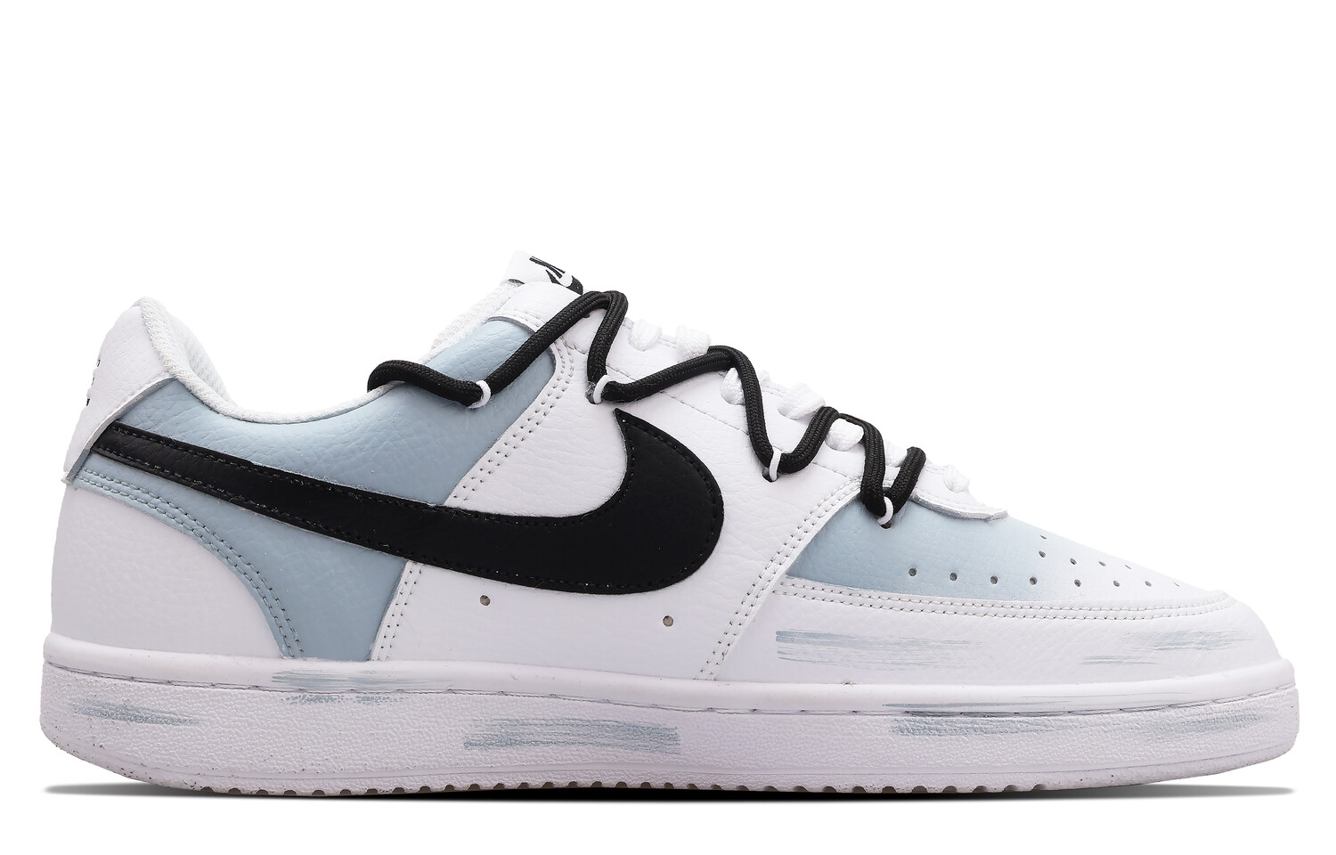 

Кроссовки Nike Court Vision 1 Skateboarding Shoes Men Low-top Blue, синий/белый