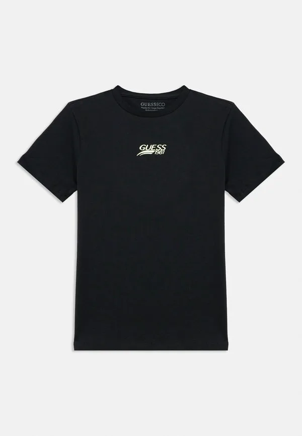Детская футболка с принтом Guess, Jet Black