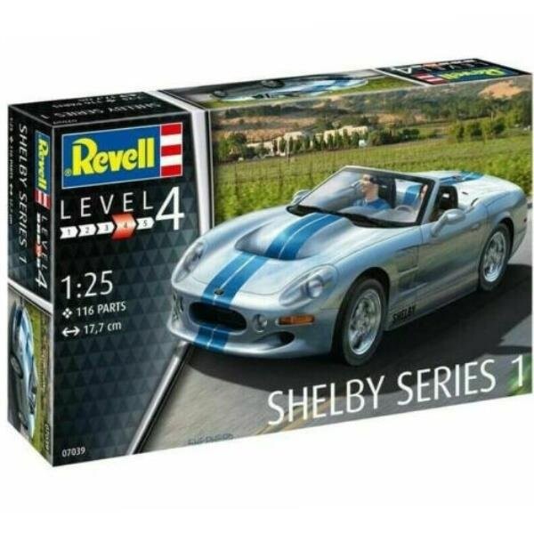 

Revell, Shelby series1 (171307), Автомобиль 1:25 07039