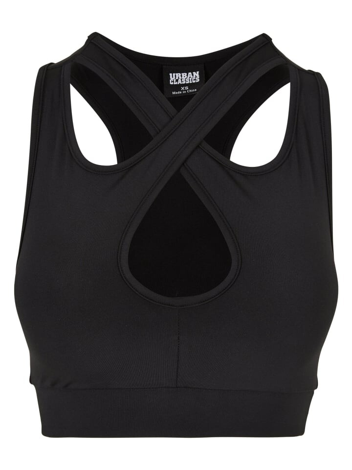 

Спортивный бюстгальтер Urban Classics, черный