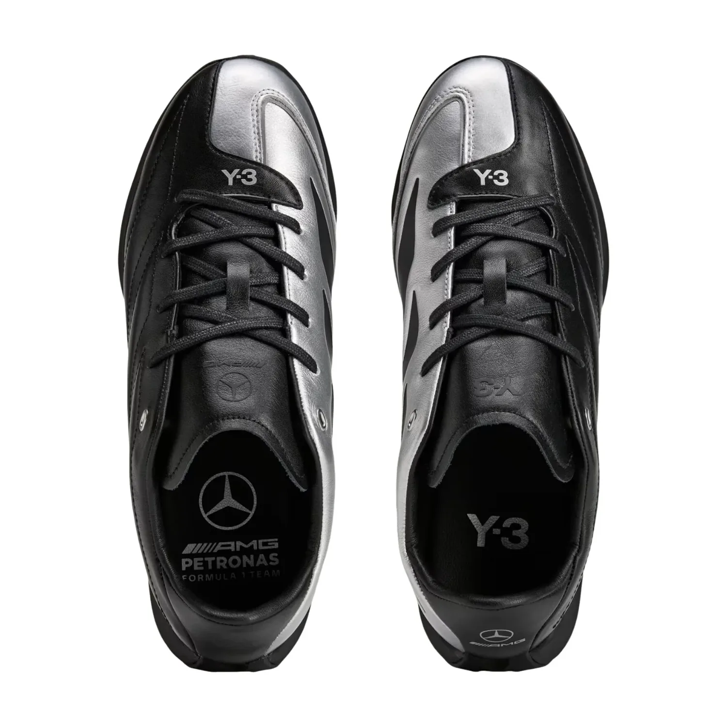 Кроссовки Adidas Y-3 Feroza Lo 'Black Silver Metallic' — фото 3