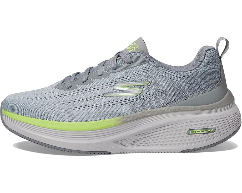 Кроссовки SKECHERS Go Run Elevate 2.0, цвет Gray/Lime — фото 4