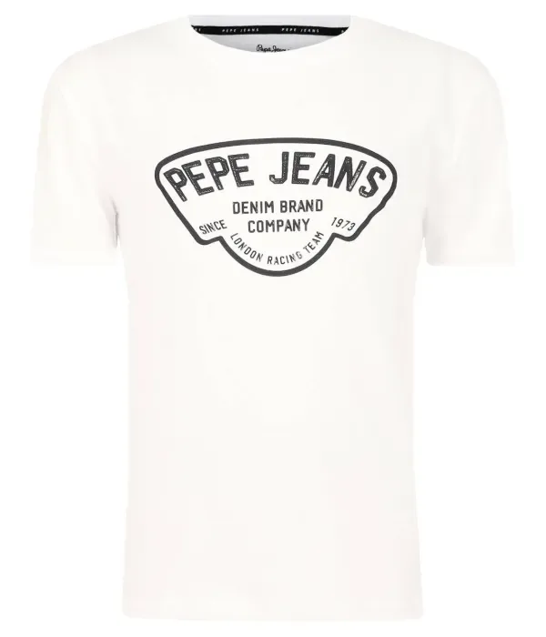 Футболка regular fit Pepe Jeans London, белый