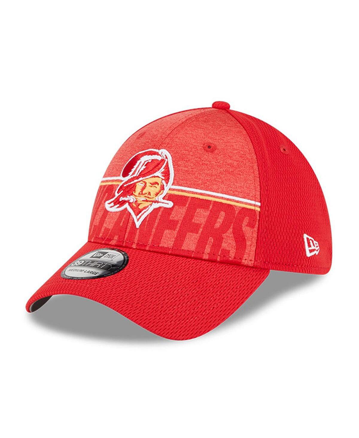 

Мужская красная бейсболка Tampa Bay Buccaneers 2023 NFL Training Camp Throwback 39THIRTY Flex Fit Hat New Era