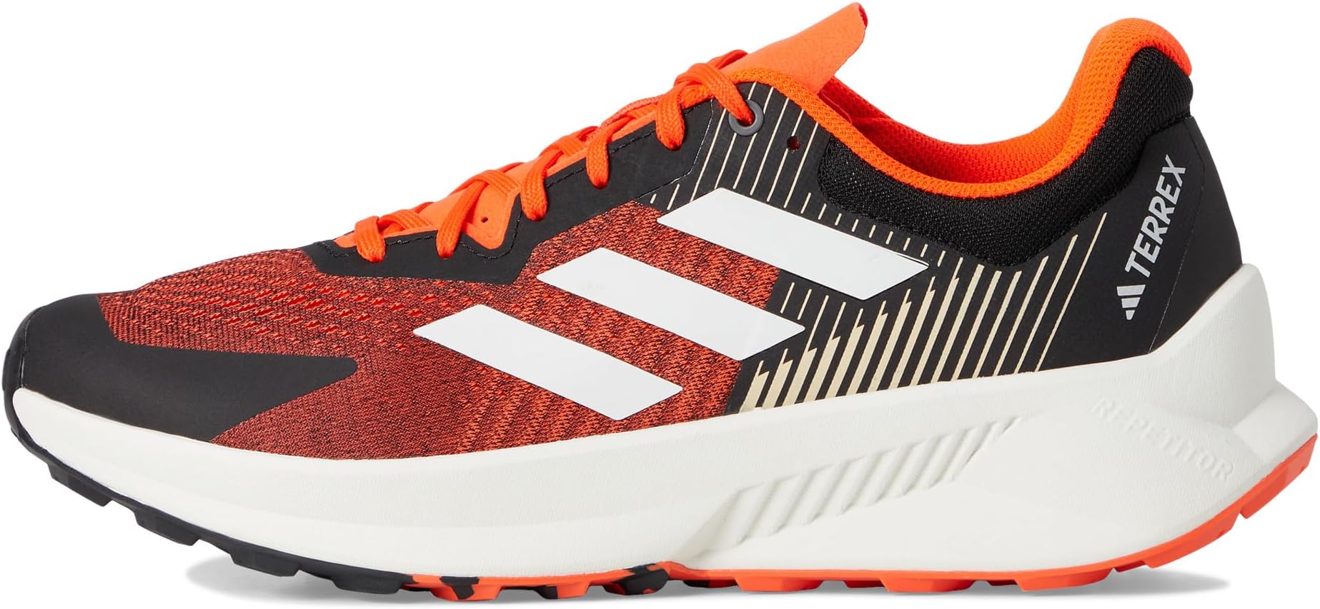 Кроссовки adidas Outdoor Terrex Soulstride Flow, цвет Black/Black/Semi Impact Orange — фото 4