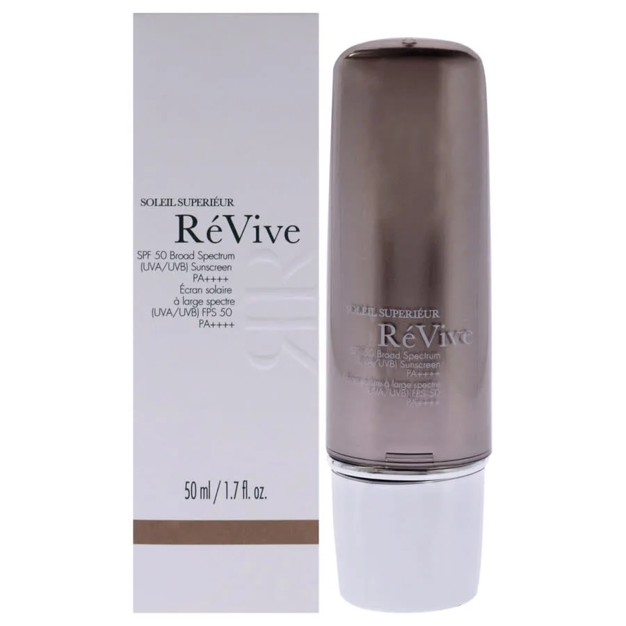 Солнцезащитный крем ReVive Soleil Superieur Broad Spectrum SPF 50 PA Plus, 1,7 унции, для ухода за кожей, 633222114622