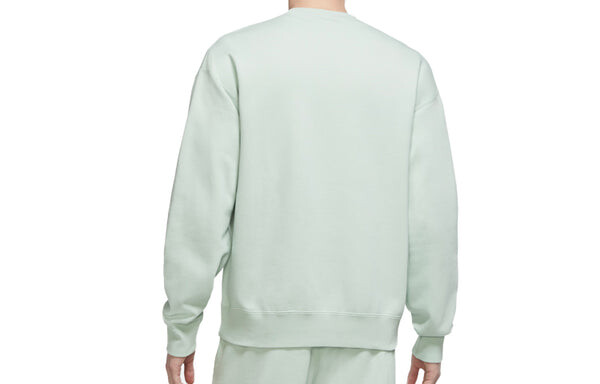 Толстовка lab nrg fleece crew round neck pullover light blue Nike, голубой — фото 2