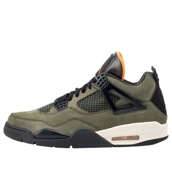 

Кроссовки 4 x undefeated 2025 Air Jordan, зеленый