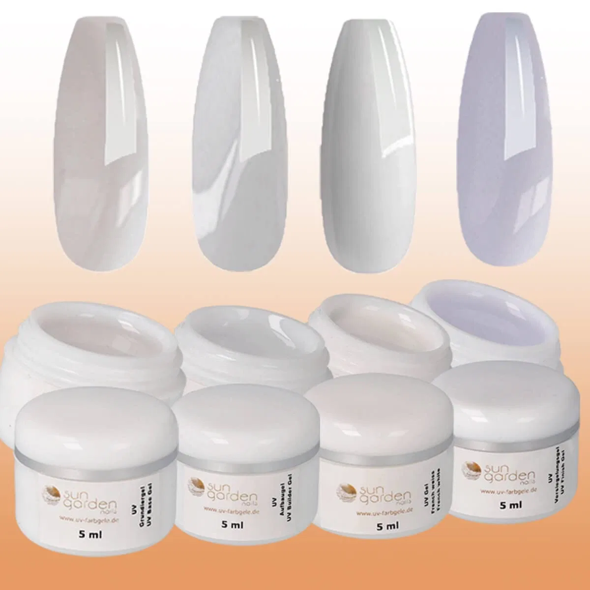 Стартовый набор для наращивания ногтей УФ-гелем Hollywood от Sun Garden Nails Sun Garden Nails — фото 3